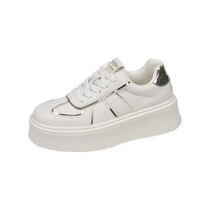 TAFN Женские устойчивые к истиранию лоу-топ скейтбордские кроссовки Gold, цвет Gold