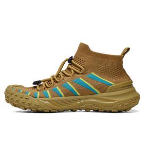 Износостойкие, дышащие, легкие мид-топ повседневные кроссовки men's Comanier, коричневый