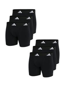ADIDAS Классические мужские боксёрские шорты-боксёры - Active Flex Cotton, чёрные