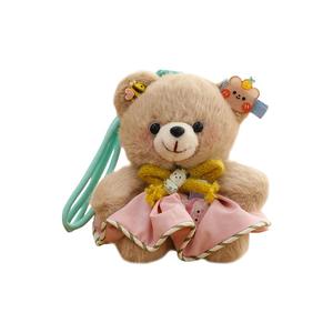 Очаровательный плюшевый кулон в виде медвежонка-кролика, высота 10 см Bobby Bear