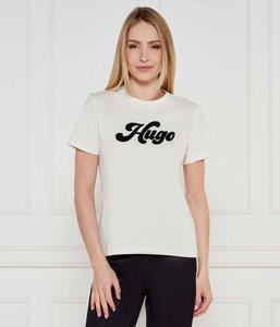 Футболка damacia_4 Regular fit Hugo, экрю