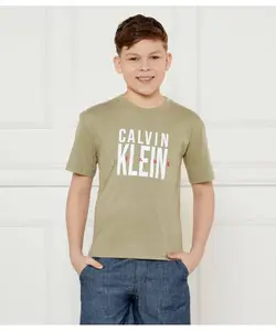 Футболка Regular fit Calvin Klein Jeans, бежевый