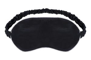 Cat &Cat Czarnaшелковая маска для сна, 1 шт.