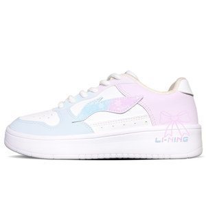 Женские низкие скейтерские кроссовки Pontoon Boats с абразивостойкой амортизацией LINING, синий розовый