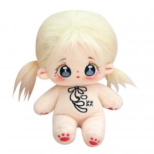 Мягкая игрушка кукла из хлопка высотой 20 см Happy Fish