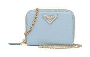 Кожаный кошелек Saffiano PRADA