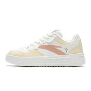 ANTA Низкие, износостойкие, противоскользящие кроссовки для скейтбординга унисекс, белые, розовые, оранжевые