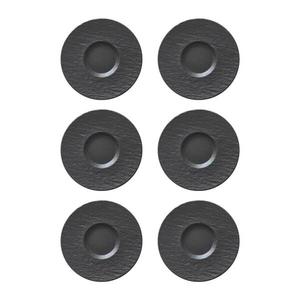 Кофейная основа manufacture rock, набор из 6 шт. Villeroy & Boch, черный