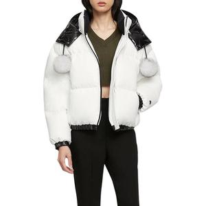 Moose Knuckles Женская белая пуховая куртка, White