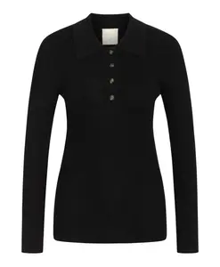 Вязаный свитер из мериносовой шерсти Heartmade, черный