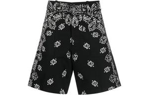 Повседневные шорты мужские черные AMIRI