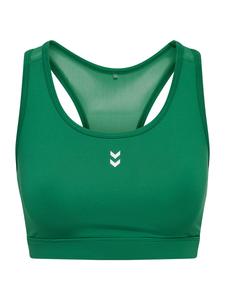 Спортивный бюстгальтер-бралетт Hummel Pulse, зеленый