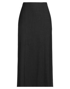 Юбка миди Peserico, тёмно-серый