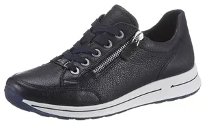 Кроссовки Ara "OSAKA", на молнии, ширина H, повседневная обувь, полуботинки, туфли на шнуровке, синий