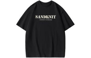 Футболка унисекс SandKnit, Черный