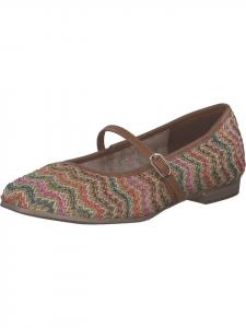 Балетки Tamaris, разноцветный