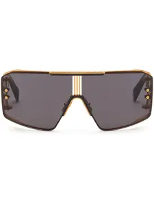 Солнцезащитные очки Le Masque с затемненными линзами Balmain Eyewear, черный