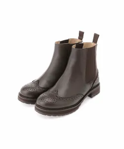 Кожаные ботинки челси черного цвета Yosuke Usa, цвет Dark Brown