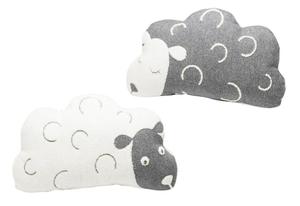 Подушка David Fussenegger с наполнителем Deco 'Sheep' 30 x 50 см серый/белый