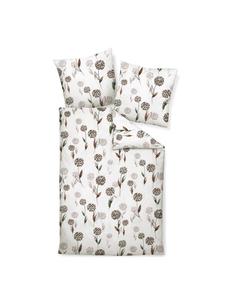 Постельное белье красновато-коричневого лилового цвета Janine, 160x210 см (65x100 см)