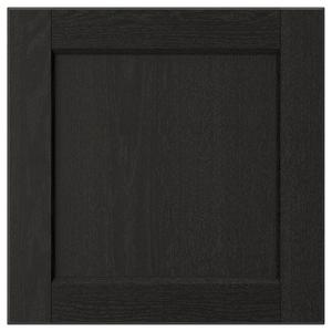 Дверь, окрашенная в черный цвет, 40x40 см. IKEA Lerhyttan