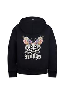 Толстовка с капюшоном TEENY Retour Jeans, черный