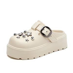 La Chapelle Женские сабо Абрикос, цвет Apricot