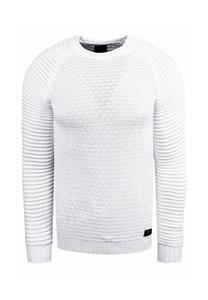 Пуловер модной крупной вязки RUSTY NEAL, белый