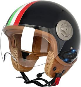 Шлем CYYFULE-888 с солнцезащитным козырьком, черный