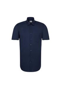 Обычная деловая рубашка Seidensticker, цвет Dunkelblau (0019)