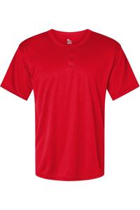 Футболка Alleson Athletic B-Core Placket, красный