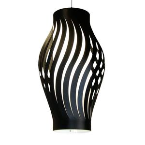 Подвесной светильник Linea Zero Helios III, полиакрил - 1-пламенный - черный