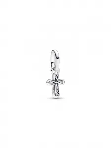 Мини-подвеска Pandora ME «Сверкающий крест», серебро