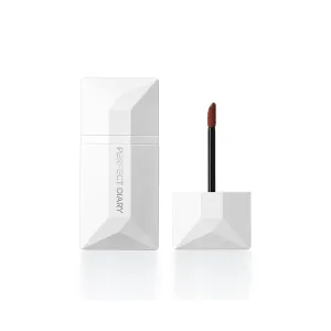 PERFECT DIARY Розовая портативная жидкая помада Business Card Boba Lip Frost блеск для губ