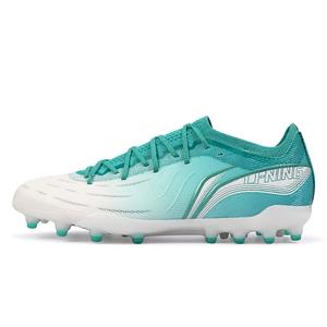 Лининг MG резиновые короткие шипы искусственное поле амортизация противоскольжение и износостойкость футбольные бутсы мужские белый зеленый