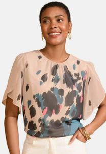 Блуза REGULAR FIT - SHORT SLEEVE Love & Roses, бежевый