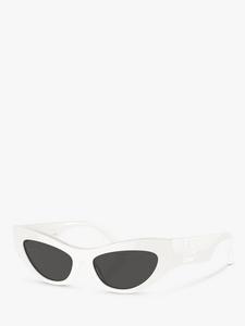 Женские солнцезащитные очки Cat's Eye DG4450 Dolce & Gabbana, White/Grey