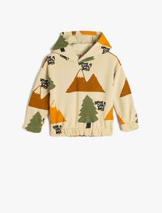 Толстовка Koton, бежевый