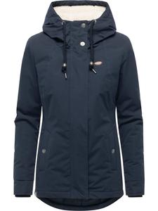 Ragwear Короткое пальто Alvena YOUMODO темно-синего цвета
