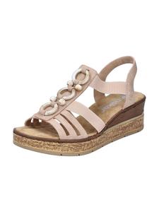 Сандалии Rieker, розовый