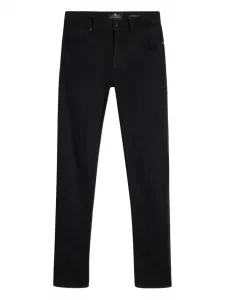 Хлопковые брюки 7 For All Mankind, черный