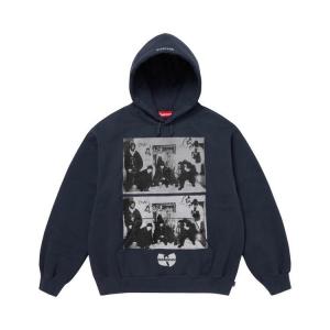 Толстовка Supreme x Wu-Tang Clan Hooded Sweatshirt 'Navy'