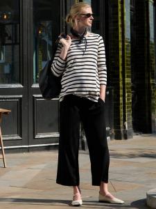 Брюки для беременных Bethany укороченные с вискозой LENZING ECOVERO Isabella Oliver, Caviar Black