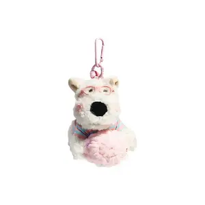 MIC RABBIT Плюшевый кулон Ice Cream West Highland Puppy Dolls высотой 10 см