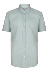 Рубашка на пуговицах классического кроя Felix Hardy, светло-синий