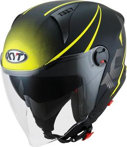 KYT d-city красочный реактивный шлем, Yellow