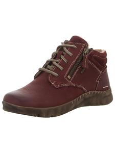 Ботильоны на шнуровке бордового цвета Josef Seibel