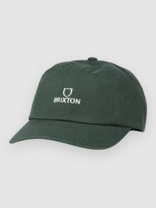 Бейсболка Brixton Alpha Np Lp Cap, deep forest rinse