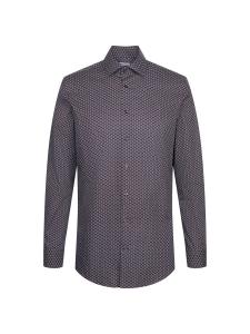 Рубашка делового кроя Slim Fit SEIDENSTICKER Schwarze Rose, синий