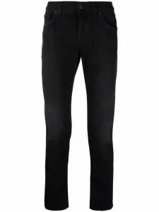 Джинсы кроя слим Dondup, черный